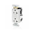Lev-Lok GFCI 20A Ind Gr/PI White