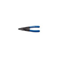 Long Nose Multi Tool Wire Stripper, Wire Cutters, Crimping Tool, 10-22 AWG, 8-1/4 in, Blue