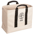 Tool Tote, Black, Canvas, 0 Pockets