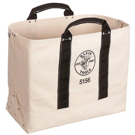 Tool Tote, Black, Canvas, 0 Pockets