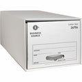 File Box Drawer,White,Letter,PK6