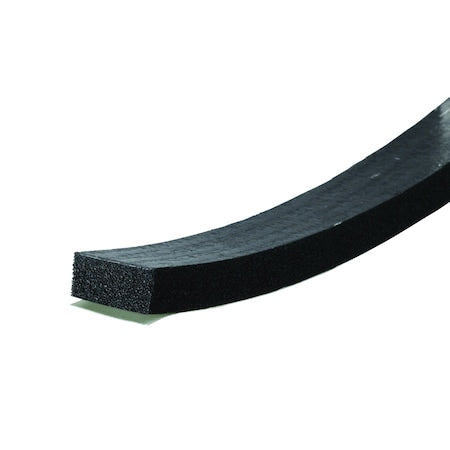 Foam Seal, 10 ft., 3/4 in. W, Black, Rubber