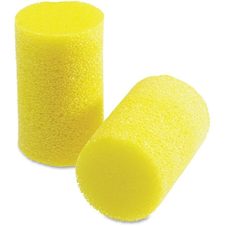 E-A-R Classic Plus Disposable Foam Ear Plugs, Cylinder Shape, 33 dB, Yellow, 200 PK