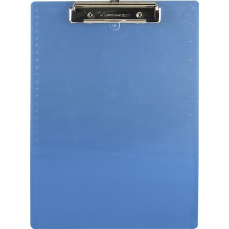 8-1/2" x 11" Clipboard 1/2", Ice Blue