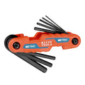 Hex Key Set, Compact Folding, Metric, 8-Key