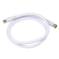 Coaxial Cable, RG-6,3 ft., White