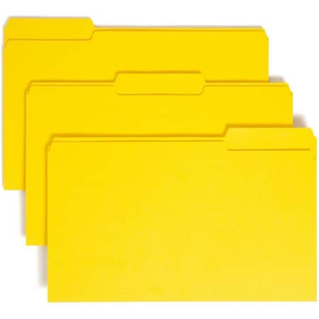 File Folder, Yellow, Paperboard