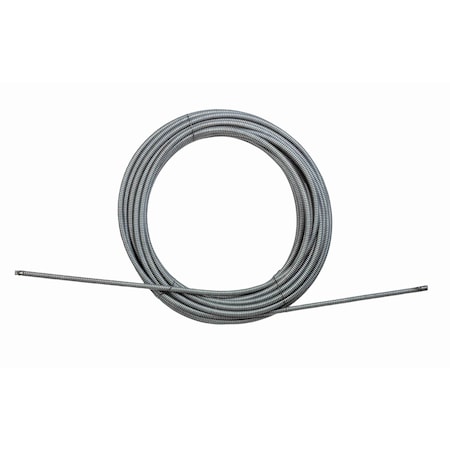 Drain Cleaning Cable, 5/8 in Dia, 100 ft L