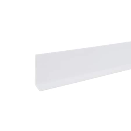 Wall Base Molding, 120 ft L, White