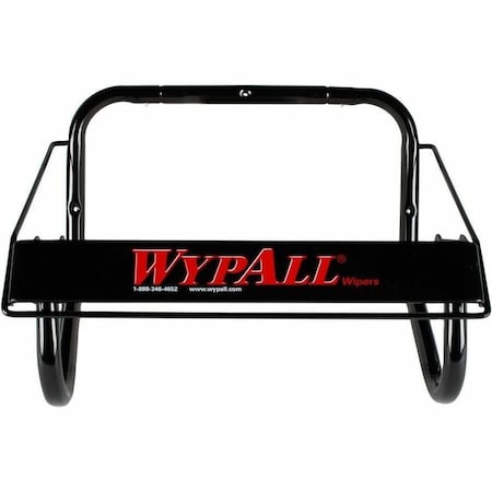 Wall Mounted Dispenser for WypAll and Kimtech Wipes (80579), Black, Jumbo Roll, 16.8" x 10.8"x 8.8"