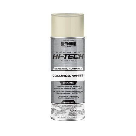 Hi Tech Enamel Spray Paint Colonial Whit