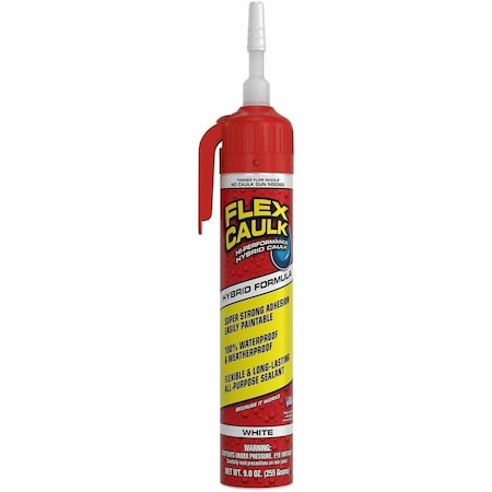 Sealant, 9 oz, White, Hybrid Polymer