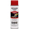 Industrial Choice Striping Paint, 18 oz, Red, Solvent -Based
