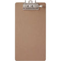 Clipboard, Brown, 9" W