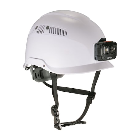 Type II Safety Helmet LED Light Class C, White