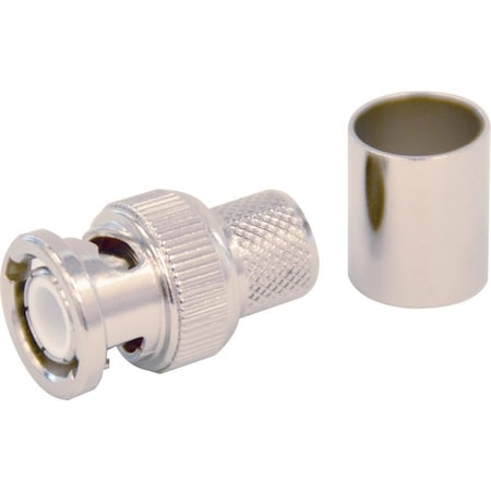 Cable Coupler, BNC/Male, RG8/11 Coax, PK10