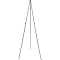 Portable Folding Easel, 63 in., Black
