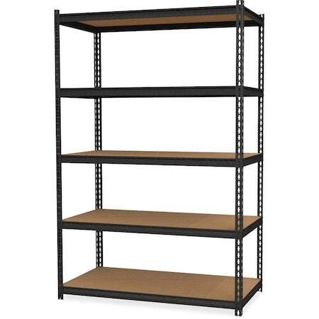 Boltless Shelving Unit, 5 Shelves, Steel, 18 in D x 36 in W x 72 in H