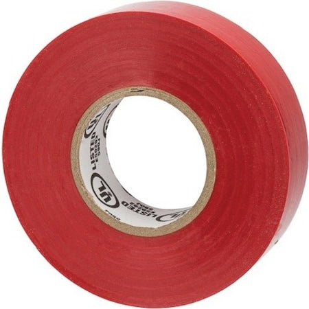 Electrical Tape, Vinyl, 7 mil, Red