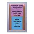 Message Center 24""H x 36""W, Natural