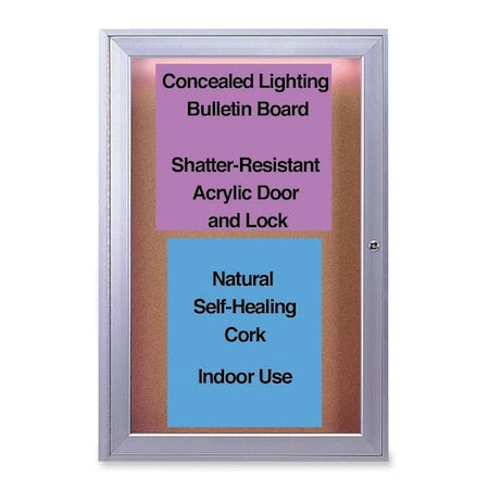 Message Center 24""H x 36""W, Natural