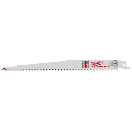 9 in x 5 TPI Reciprocating Saw Blade, 25 PK