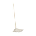Deck Mop, 48" Handle, 16 oz., Cotton, PK6