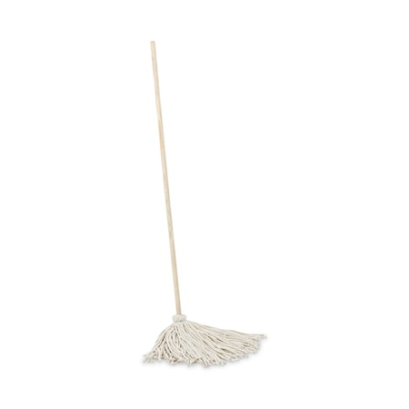 Deck Mop, 48" Handle, 16 oz., Cotton, PK6