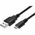 Standard USB Cable, Black, 18in L