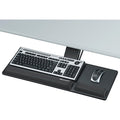 Keyboard Tray, Blk, Glide Track 17-5/16In.