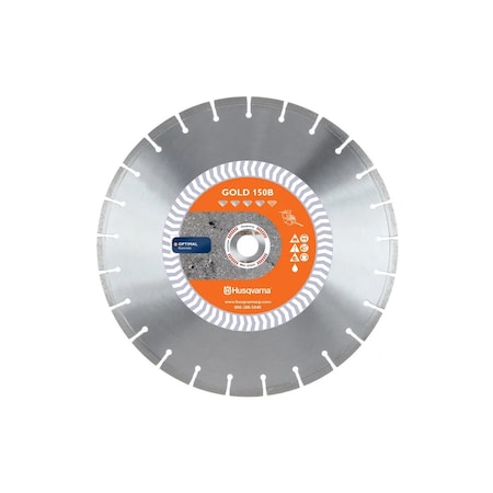 DiamondSawBlade, Diam:20", Thick:0.13"