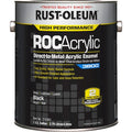 Acrylic Enamel Coating,Black,1 gal.