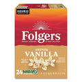 Coffee, Vanilla Biscotti, Pod, Caffeinated, Ground, 7.44 oz, 24 PK