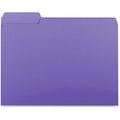 File Folder, Purple, Paperboard, PK100