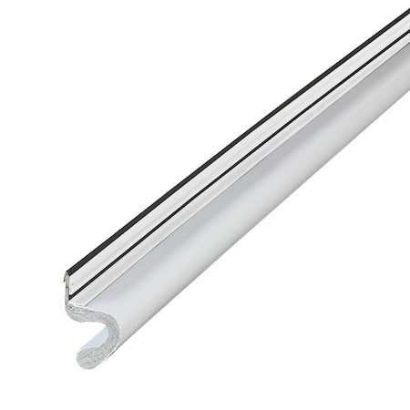 Door Frame Weatherstip, White, 7 Ft L
