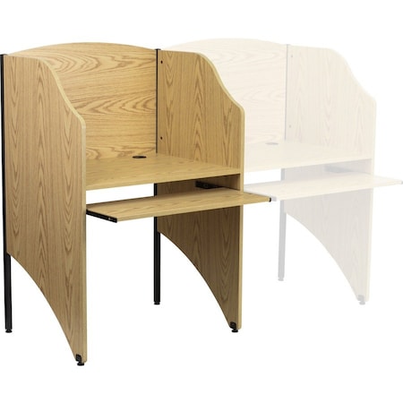 Starter Study Carrel, Oak
