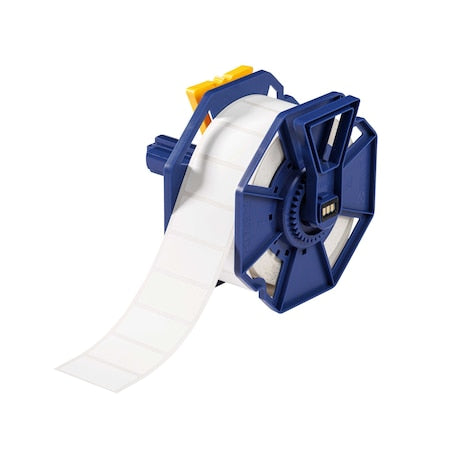 Pre-Cut Label Stock Roll, White, Matte