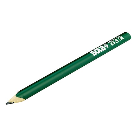 Carpenter'sPencil, Oval, 9-1/2inL, Gray, PK6