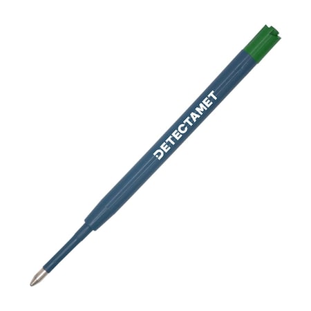 Pen Ink Cartridge,Green,Gel,PK100