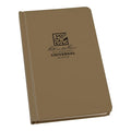 Hard Cover Notebook, 4.75 in x 7.5in, Tan
