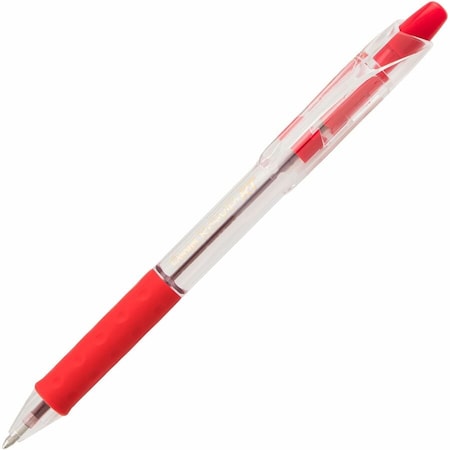 Pen, Clear, Plastic, PK12