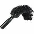9 in W Pipe Brush, 4 in L Handle, 11 in L Brush, Black, Polypropylene, 15 in L Overall
