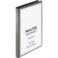 Ring Binder, Black, Clear Sleeve