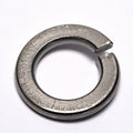 Split Lock Washer, For Screw Size M12 Titanium, Passivated Finish