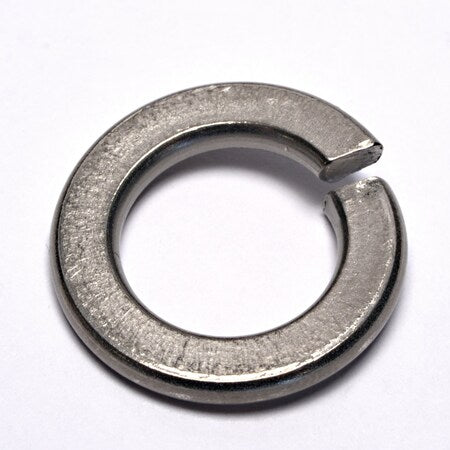 Split Lock Washer, For Screw Size M12 Titanium, Passivated Finish