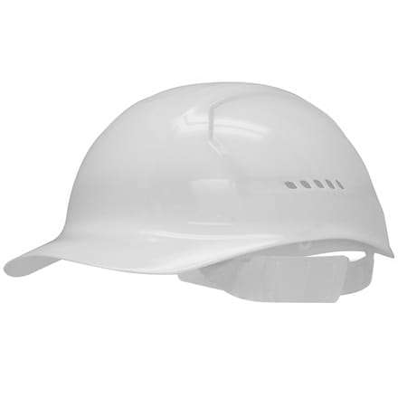 Bump Cap, Vented, White