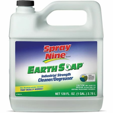 Cleaner/Degreaser, 1 Gal Jug, Liquid, Clear Green, 4 PK