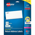 Easy Peel Return Address Labels, PK1500