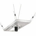 White Suspended Ceiling Plate, 60 lb. Capacity