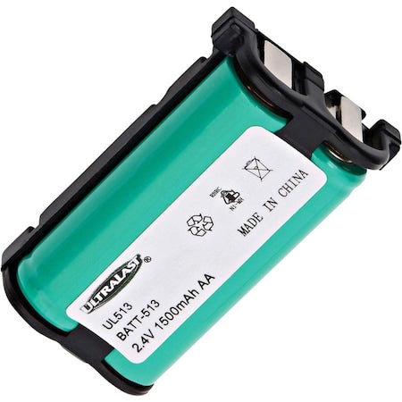 Battery 2.4 Volt Nickel Metal Hydride Ultralast Cordless Phone Battery